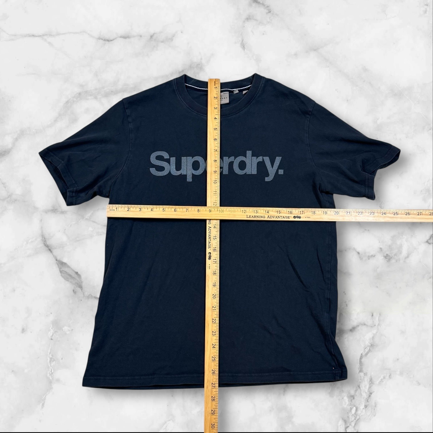 Superdry Mens Graphic T Shirt Los Angeles New York Tokyo Short Sleeve Black Sz L — image 3 of 6